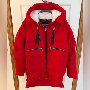 Orolay Red Puffer Coat